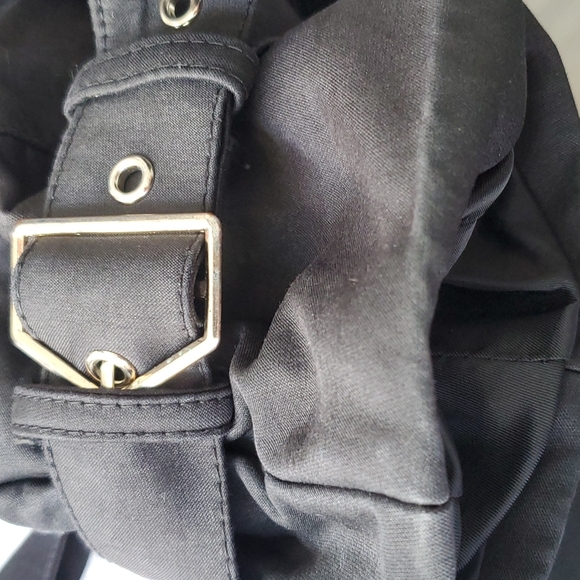 Sam Edelman Circus spikes stud rhinestones buttons buckles black jacket small - Picture 9 of 11